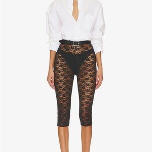 Majorelle Cristina Cropped Lace Capri Pant